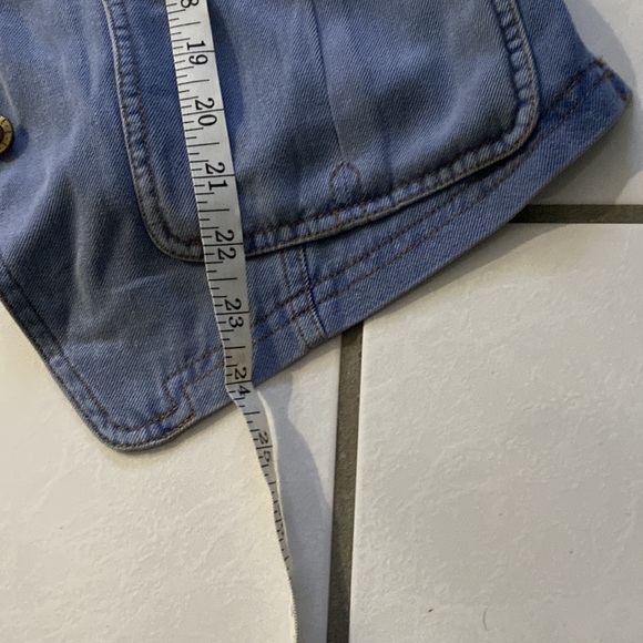 C’EST CiTY, Silk Vest, Denim Color - Picture 14 of 14